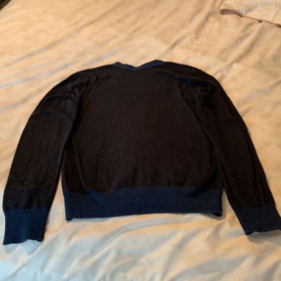 Mens Cotton Cardigan Sweater - Picture 3 of 4